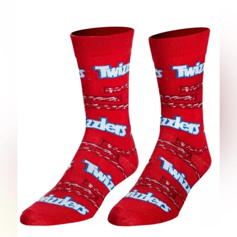 Fun Novelty Socks Featuring Twizzlers Candy Brand